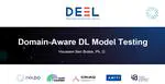 Introduction to Domain-Aware DL Model Testing